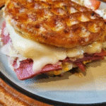 Keto Reuben Chaffles