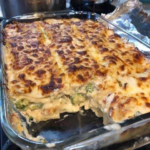 Chicken and Broccoli Lasagna (Weight Watchers Friendly)