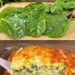 Spinach and Egg Skillet with Cheese