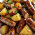  Roasted Sausages & Potatoes