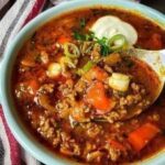 Cheesy Keto Taco Soup