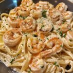 Shrimp Fettuccine Alfredo