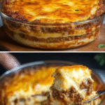 Cheesy Million Dollar Spaghetti Casserole