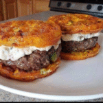 keto homemade bacon cheeseburger