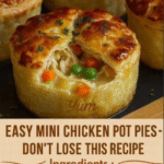EASY MINI CHICKEN POT PIES
