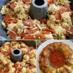 Keto Pepperoni & Mozzarella Pull-Apart Bread Recipe