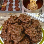 Chocolate nut clusters