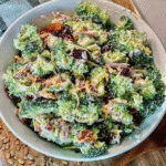 Keto Creamy Broccoli Salad