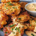 Keto Cheesy Chicken Fritters