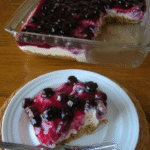 Keto Fresh Blueberry Cheesecake
