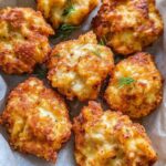 Keto Cheesy Chicken Fritters