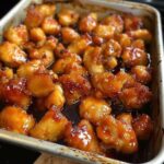 Keto Baked Sweet and Sour Chicken