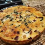 Weight Watchers-Friendly Crustless Spinach Quiche