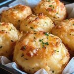 Cheesy Mashed Potato Puffs