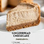 Keto Gingerbread Cheesecake