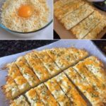 Keto Garlic Bread (Low-Carb, Soft Inside, Crispy Edges)