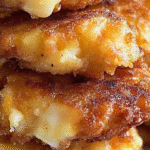 Cheesy Chicken Fritters