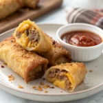 Air Fryer Cheeseburger Egg Rolls (Crispy, Juicy & Irresistible)
