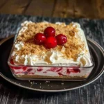 Cherry cheesecake lush layers