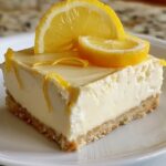 Vegan Lemon Cheesecake Bars