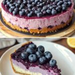Vegan Blueberry Cheesecake