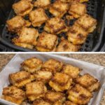 3-Ingredient Air Fryer Grilled Cheese Chips