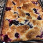 Keto Blueberry Cream Cheese Cobbler