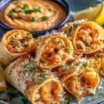 Keto Garlic Butter Shrimp Roll-Ups