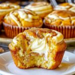 Keto Cinnamon Cream Cheese Muffins