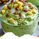 No-Sugar Pistachio Fluff with Pineapple & Mandarin Oranges