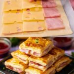 Ham and Cheese Puff Pastry Pocke