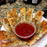 Keto Garlic Breadsticks