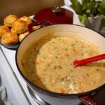 Tried Chicken pot pie soup