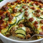 Keto Loaded Zucchini Bake (Low Carb)