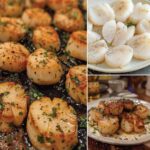 Keto Garlic Herb Scallops