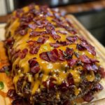 Keto Bacon Cheeseburger Meatloaf