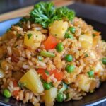 ‘Vegan Pineapple Fried Rice