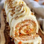 Keto Carrot Cake Roll
