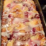Keto Strawberry Cream Cheese Cobbler