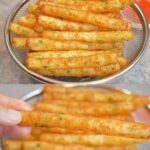 Cheese Fries Made From Boiled Potatoes