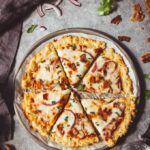 Keto BBQ Chicken Pizza (Low-Carb & High-Protein)