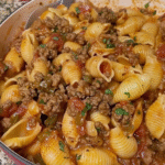 Weight Watchers Pasta Shells with Ground Beef