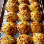Air Fryer Cheddar Jalapeño Biscuits (Fluffy, Cheesy & Spicy)