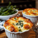 Vegan Spinach Souffle