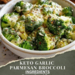 Keto Garlic Parmesan Broccoli