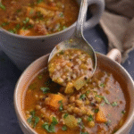 Quinoa and Lentil Soup Recipe