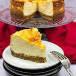 vegan creme brulee cheesecake