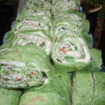 vegan cream cheese veggie roll-ups