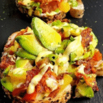 Vegan Avocado Toast, With my Homemade Crispy Mushroom