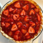 Vegan Fresh Strawberry Pie: